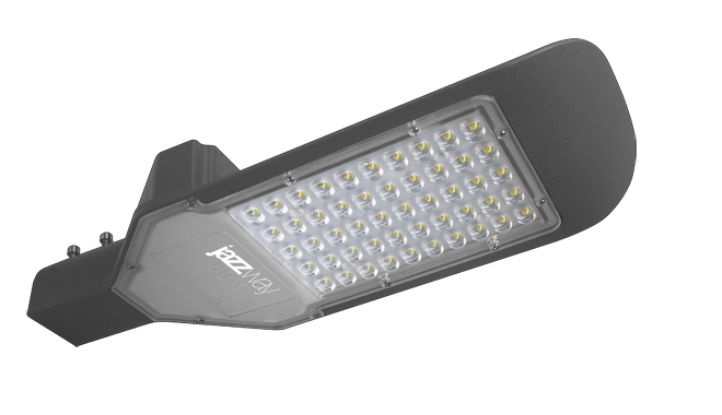 Светильник Jazzway ДКУ  50Вт 5600Лм 5000K 405х162х56 IP65 /PSL 02  50w 85-265V GR (посадочный диаметр 42мм)+ кронштейн код 411317 гарантии 3года